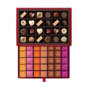 Chocolate Luxury Gift Box Red 59pcs