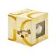 White Chocolate G cube Truffle 5pcs