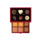 Chocolate Luxury Red Gift Box 12pcs   